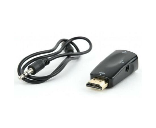 Переходник HDMI в VGA и стерео-аудио Cablexpert (AB-HDMI-VGA-02)