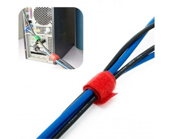 Держатель для кабеля Extradigital Cable Holders CC-918 (Color Set) * 6 (KBC1728), изображение 4 Держатель для кабеля Extradigital Cable Holders CC-918 (Color Set) * 6 (KBC1728), изображение 4