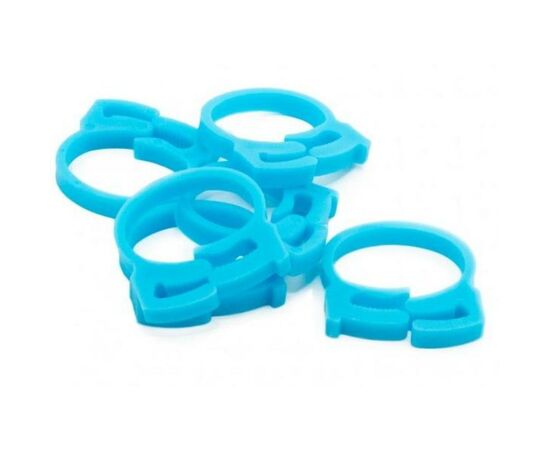 Держатель для кабеля Extradigital Cable Clips CC-901 (Blue) * 6 (KBC1706), изображение 3 Держатель для кабеля Extradigital Cable Clips CC-901 (Blue) * 6 (KBC1706), изображение 3