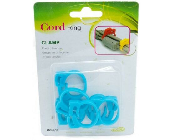 Тримач для кабелю Extradigital Cable Clips CC-901 (Blue) * 6 (KBC1706)