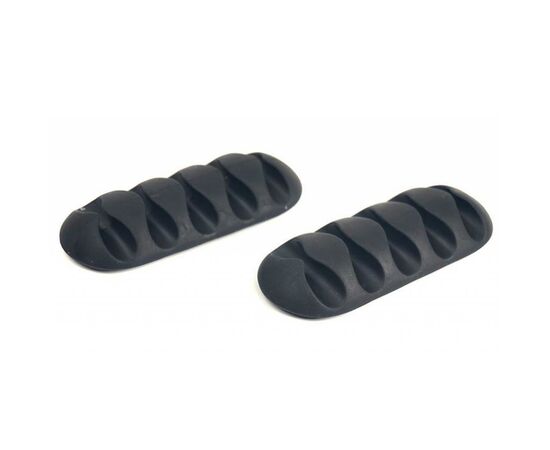 Тримач для кабелю PowerPlant CC-947 (Black) * 2 (CA910434)