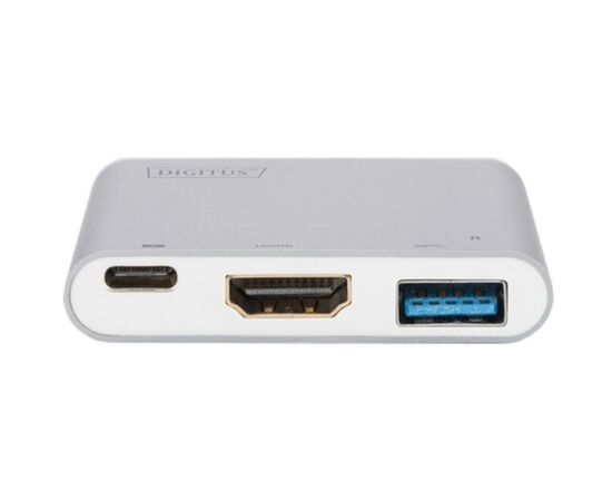 Перехідник Type-C to HDMI/USB 3.0/Type-C Digitus (DA-70838-1), зображення 2