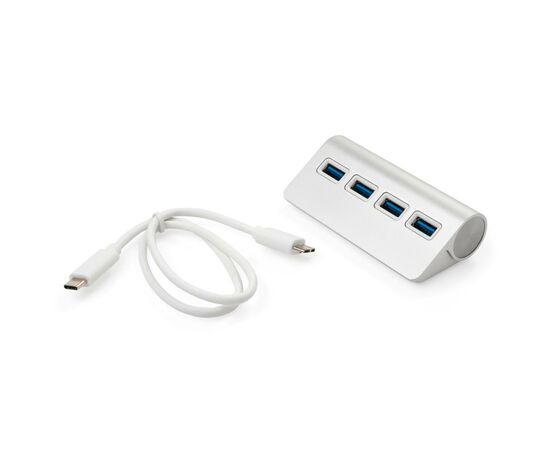 Концентратор Vinga Type-C to 4*USB3.0 aluminium (VCPHTC2USB3S)
