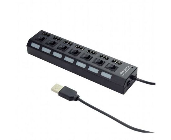 Концентратор 7 port USB 2.0 Gembird (UHB-U2P7-03)