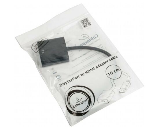 Переходник DisplayPort to HDMI Cablexpert (A-DPM-HDMIF-002), изображение 2 Переходник DisplayPort to HDMI Cablexpert (A-DPM-HDMIF-002), изображение 2