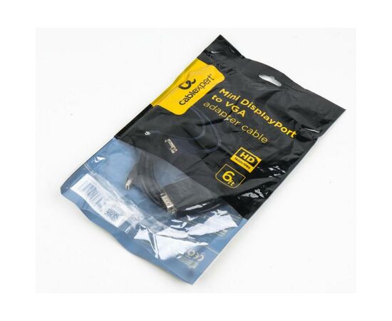 Переходник Mini DisplayPort to VGA Cablexpert (CC-mDPM-VGAM-6), изображение 4 Переходник Mini DisplayPort to VGA Cablexpert (CC-mDPM-VGAM-6), изображение 4