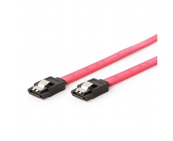 Кабель для передачи данных SATA III 0.1m Cablexpert (CC-SATAM-DATA-0.1M)