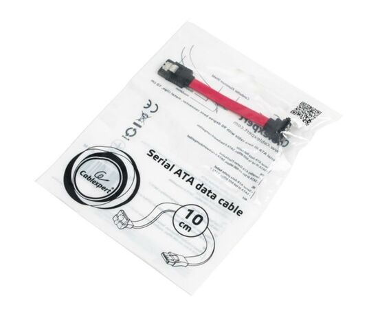 Кабель для передачи данных SATA III 0.1m угловой Cablexpert (CC-SATAM-DATA90-0.1M), изображение 3 Кабель для передачи данных SATA III 0.1m угловой Cablexpert (CC-SATAM-DATA90-0.1M), изображение 3