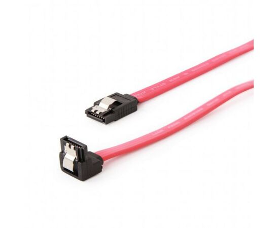 Кабель для передачі даних SATA III 0.1m угловой Cablexpert (CC-SATAM-DATA90-0.1M)