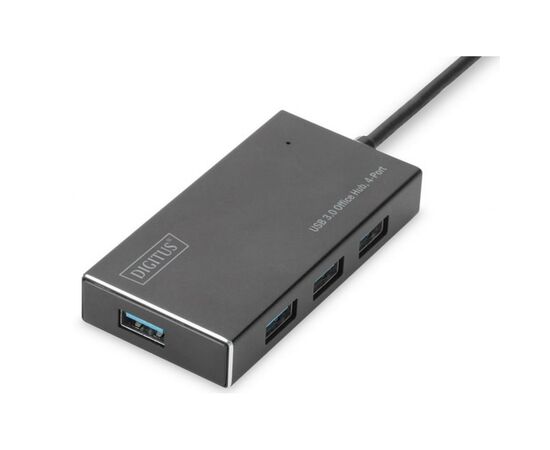 Концентратор Digitus USB 3.0 Hub, 4-port (DA-70240-1), изображение 2 Концентратор Digitus USB 3.0 Hub, 4-port (DA-70240-1), изображение 2