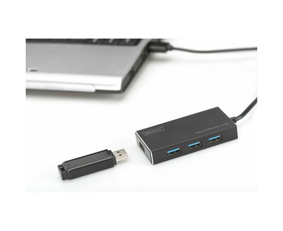 Концентратор Digitus USB 3.0 Hub, 4-port (DA-70240-1), изображение 4 Концентратор Digitus USB 3.0 Hub, 4-port (DA-70240-1), изображение 4