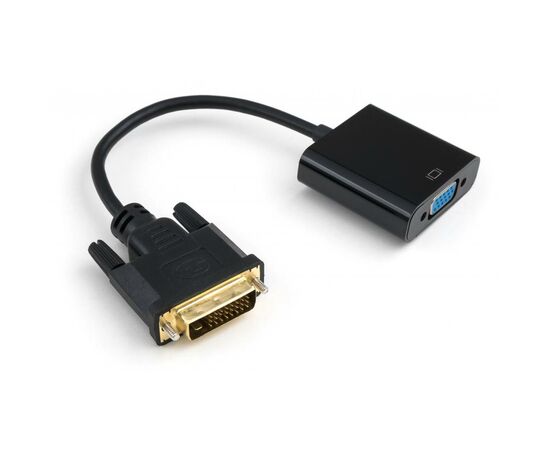Переходник DVI 24+1 M to VGA F 1080p Vinga (VCPDVI241VGA), изображение 3 Переходник DVI 24+1 M to VGA F 1080p Vinga (VCPDVI241VGA), изображение 3