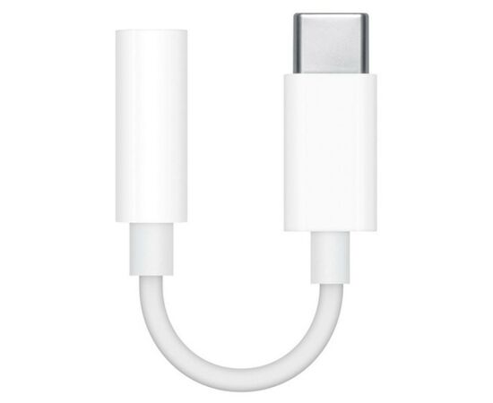 Перехідник Apple USB-C to 3.5 mm Headphone Jack Adapter, Model A2155 (MU7E2ZM/A)