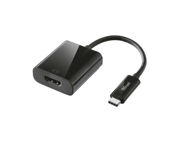 Перехідник USB-C to HDMI BLACK Trust (21011_TRUST)