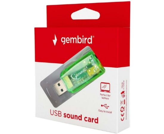 Переходник USB2.0-Audio Gembird (SC-USB-01), изображение 3