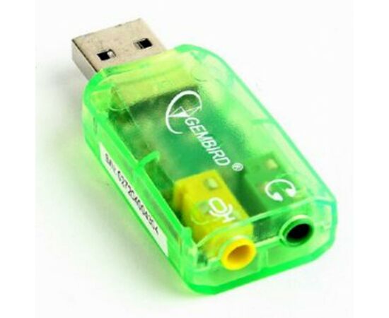 Переходник USB2.0-Audio Gembird (SC-USB-01)