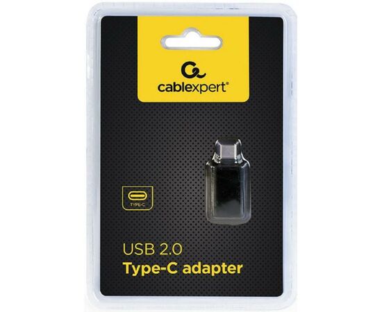 Переходник USB 2.0 Type C - USB AF Cablexpert (CC-USB2-CMAF-A), изображение 3 Переходник USB 2.0 Type C - USB AF Cablexpert (CC-USB2-CMAF-A), изображение 3