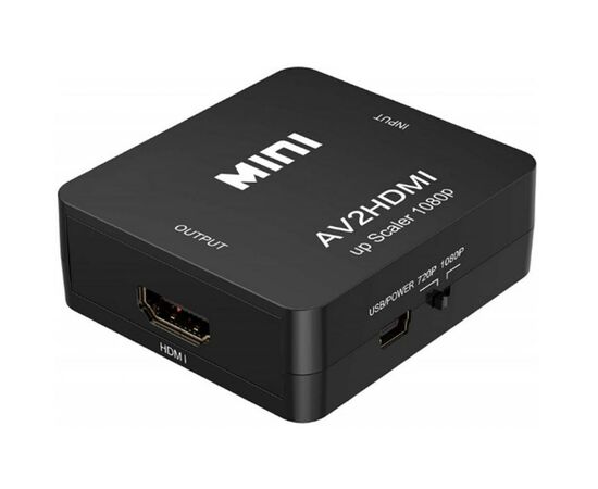 Перехідник HDMI - AV Extradigital (KBH1762), зображення 2 Перехідник HDMI - AV Extradigital (KBH1762), зображення 2
