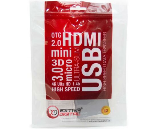 Перехідник Type-C to HDMI / VGA Extradigital (KBV1743), зображення 7 Перехідник Type-C to HDMI / VGA Extradigital (KBV1743), зображення 7