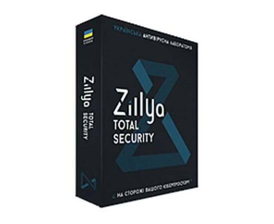 Антивірус Zillya! Total Security 1 ПК 1 год новая эл. лицензия (ZTS-1y-1pc)