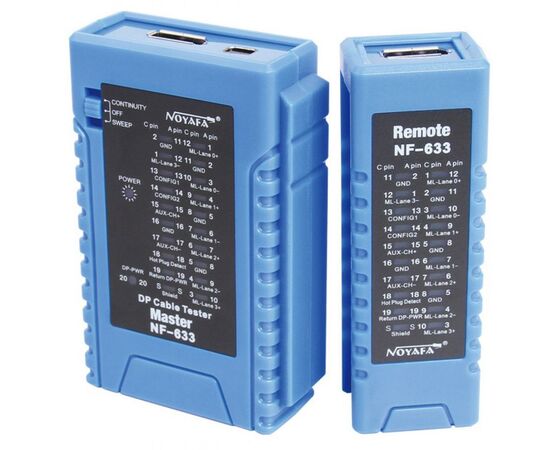 Тестер кабельный for DisplayPort cable NF-633 PowerPlant (NF633)