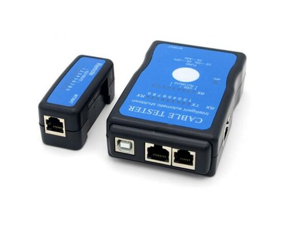 Тестер кабельный RJ-45 + USB Merlion (M726ATUSB)