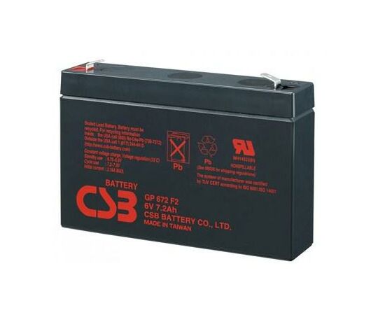Батарея к ИБП CSB 6В 7.2 Ач (GP672)