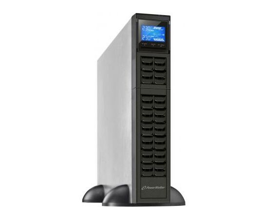 Источник бесперебойного питания PowerWalker VFI 3000 CRM LCD Rack/Tower (10122002), изображение 2 Источник бесперебойного питания PowerWalker VFI 3000 CRM LCD Rack/Tower (10122002), изображение 2