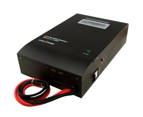 Источник бесперебойного питания LogicPower LPY- W - PSW-3000VA+, 10А/20А (4147), изображение 2 Источник бесперебойного питания LogicPower LPY- W - PSW-3000VA+, 10А/20А (4147), изображение 2