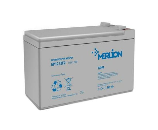 Батарея до ДБЖ Merlion 12V-7.2Ah (GP1272 F2)