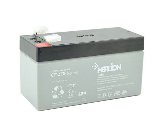 Батарея к ИБП Merlion 12V-1.3Ah (GP1213F1)