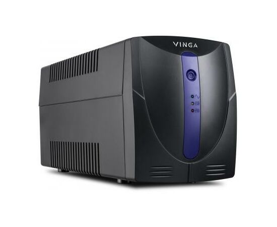 Источник бесперебойного питания Vinga LED 800VA plastic case with USB (VPE-800PU), изображение 6 Источник бесперебойного питания Vinga LED 800VA plastic case with USB (VPE-800PU), изображение 6