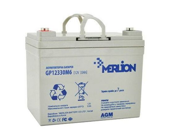 Батарея к ИБП Merlion 12V-33Ah (GP12330M6)