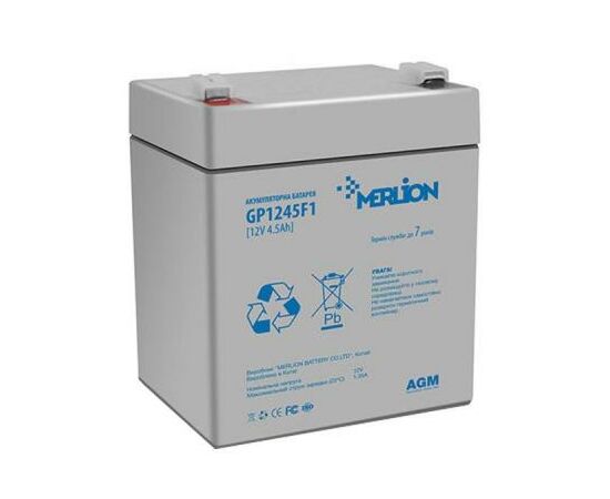 Батарея до ДБЖ Merlion 12V-4.5Ah (GP1245F1)