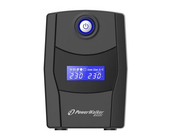 Источник бесперебойного питания PowerWalker VI 1000 STL (10121074), изображение 2 Источник бесперебойного питания PowerWalker VI 1000 STL (10121074), изображение 2