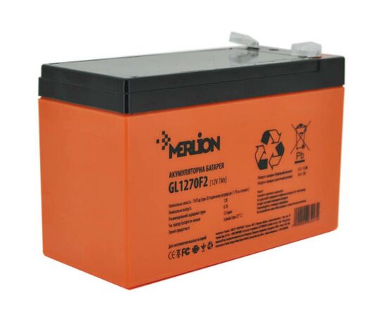 Батарея к ИБП Merlion 12V-7Ah GEL (GL1270F2 GEL)