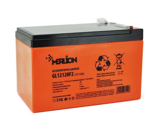 Батарея к ИБП Merlion 12V-12Ah GEL (GL12120F2 GEL)