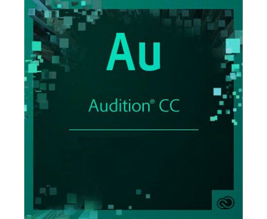 ПЗ для мультимедіа Adobe Audition CC teams Multiple/Multi Lang Lic Subs New 1Ye (65297746BA01A12)