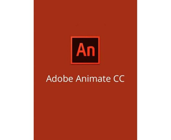 ПЗ для мультимедіа Adobe Animate CC / Flash Professional CC teams Multiple/Multi Lang (65297552BA01A12)