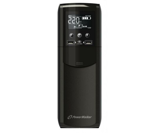 Источник бесперебойного питания PowerWalker VI 1000 CSW IEC (10121122), изображение 2 Источник бесперебойного питания PowerWalker VI 1000 CSW IEC (10121122), изображение 2