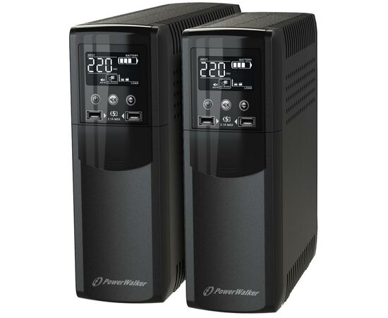 Источник бесперебойного питания PowerWalker VI 1000 CSW IEC (10121122), изображение 4 Источник бесперебойного питания PowerWalker VI 1000 CSW IEC (10121122), изображение 4