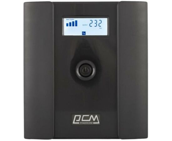 Источник бесперебойного питания Powercom RPT-2000AP LCD SCHUKO, изображение 2 Источник бесперебойного питания Powercom RPT-2000AP LCD SCHUKO, изображение 2