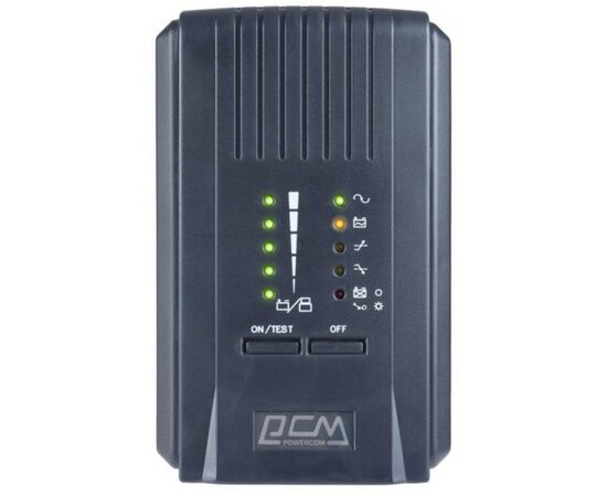 Источник бесперебойного питания Powercom SPT-700-II LED Powercom (SPT.700.II.LED), изображение 2 Источник бесперебойного питания Powercom SPT-700-II LED Powercom (SPT.700.II.LED), изображение 2