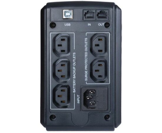 Источник бесперебойного питания Powercom SPT-700-II LED Powercom (SPT.700.II.LED), изображение 3 Источник бесперебойного питания Powercom SPT-700-II LED Powercom (SPT.700.II.LED), изображение 3