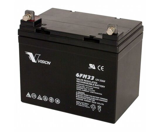 Батарея к ИБП Vision FM 12V 33Ah (6FM33E-X)