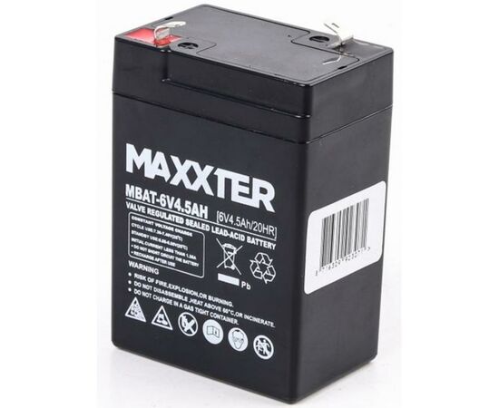 Батарея к ИБП Maxxter 6V 4.5AH (MBAT-6V4.5AH)