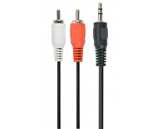 Кабель мультимедійний Jack 3.5mm папа/2RCA папа Cablexpert (CCA-458)