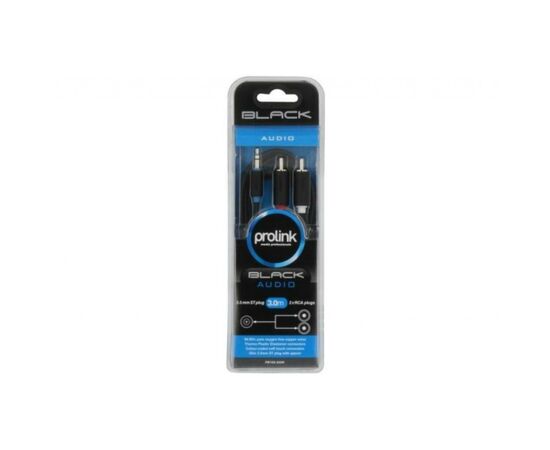 Кабель мультимедійний Jack 3.5mm папа/2RCA папа 5.0m Prolink (PB103-0500), зображення 6 Кабель мультимедійний Jack 3.5mm папа/2RCA папа 5.0m Prolink (PB103-0500), зображення 6