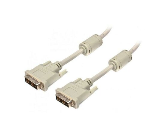 Кабель мультимедийный DVI to DVI 18+1pin, 4.5m Cablexpert (CC-DVI-15), изображение 3 Кабель мультимедийный DVI to DVI 18+1pin, 4.5m Cablexpert (CC-DVI-15), изображение 3