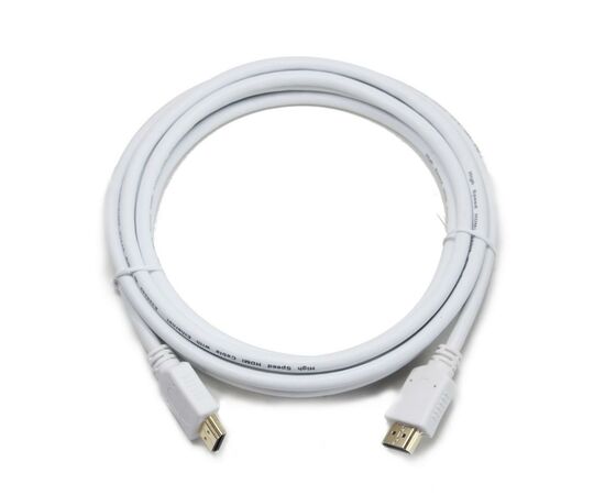 Кабель мультимедийный HDMI to HDMI 1.8m Cablexpert (CC-HDMI4-W-6), изображение 2